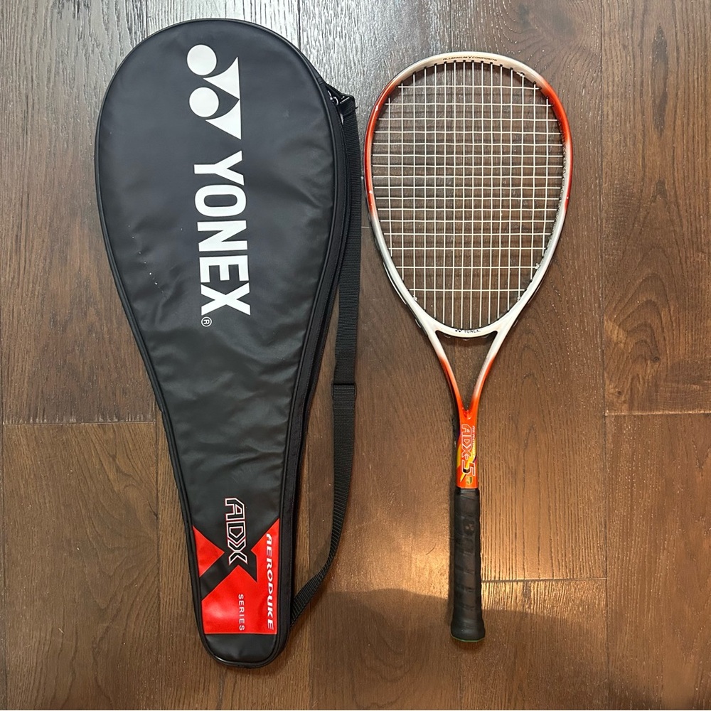 YONEX Aeroduke AD-X5 Tennis Racket with Case Excellent Condition